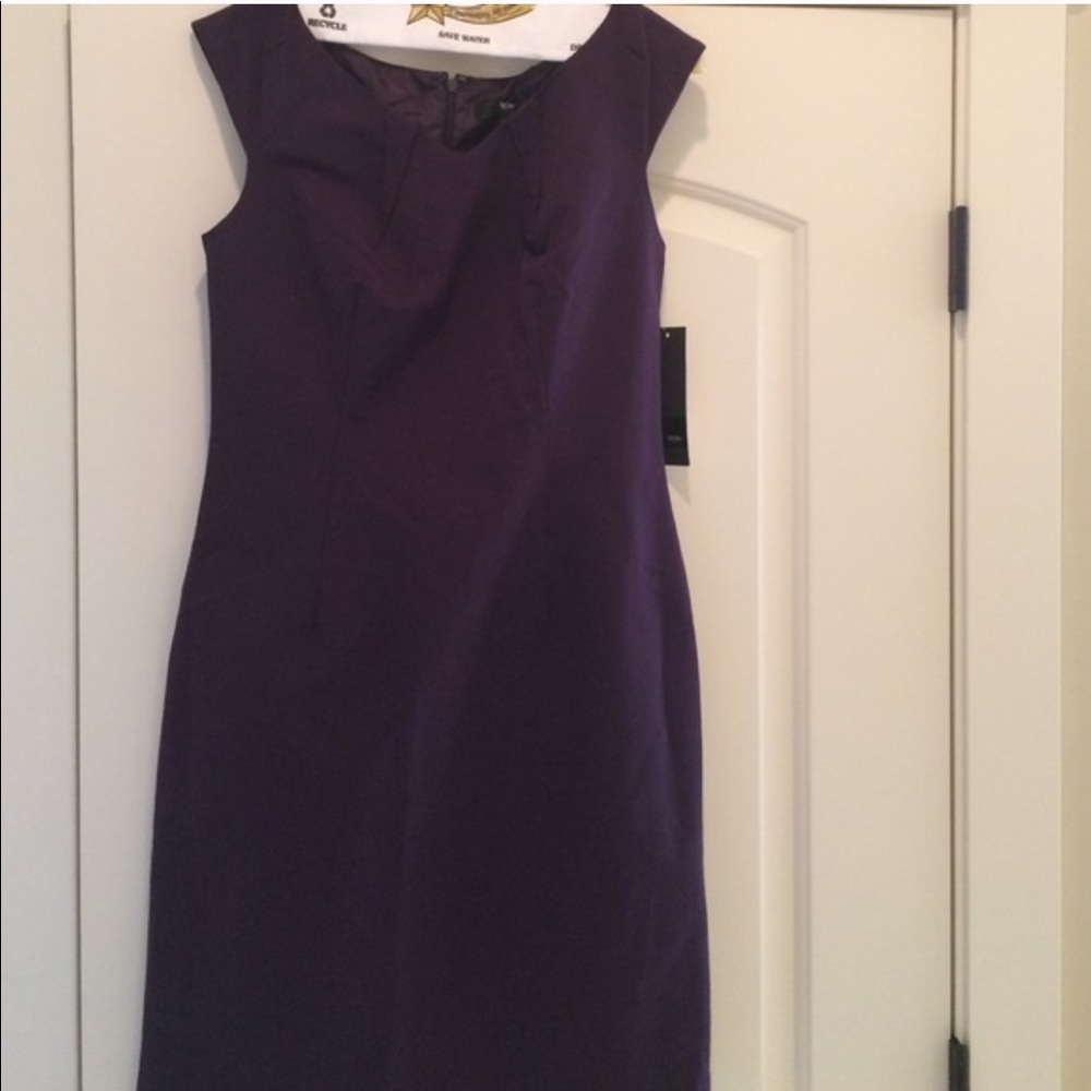 Brand new mossimo purple cap sleeve lined dress